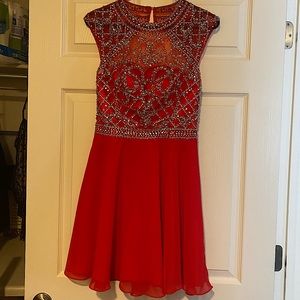 PROM dress - RED